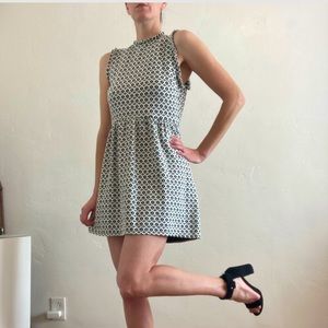 Little Black and White Dress